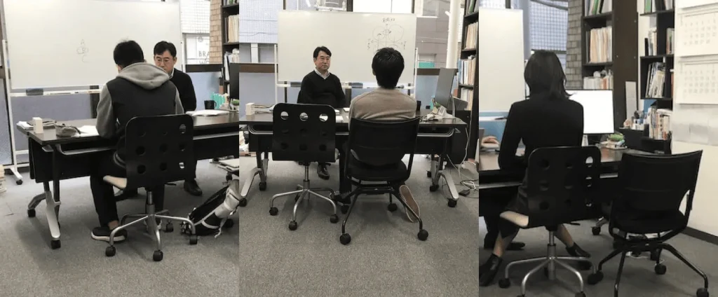 内定スタート面接塾の無料相談の様子